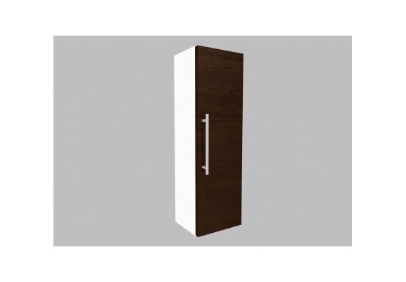 Doplňková skříňka 212.20 (otevírání levé) - barva dvířek: wenge, barva korpusu: bílá (levé provedení)