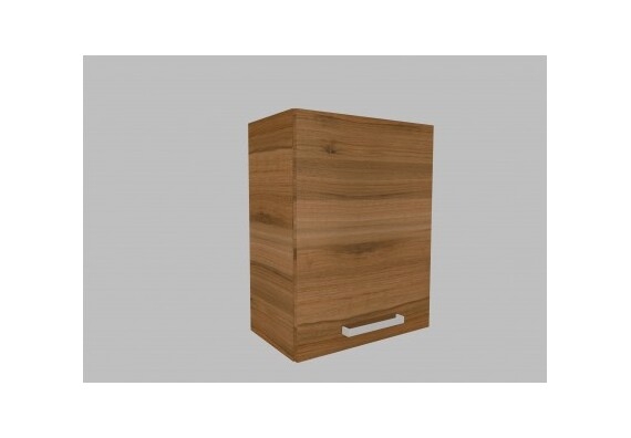 Horní skříňka KNP7.50 (otevírání pravé) - barva dvířek: ořech, barva korpusu: ořech (pravé provedení)