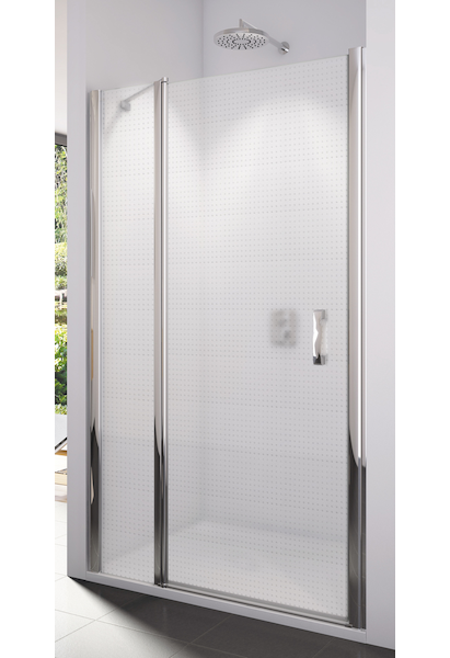 Sprchové dveře jednokřídlé s pevnou stěnou 140 cm