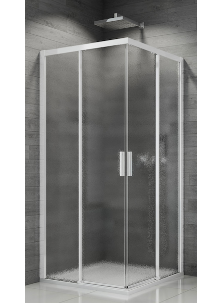 Sprchový bezbariérový kout čtvercový 80×80 cm