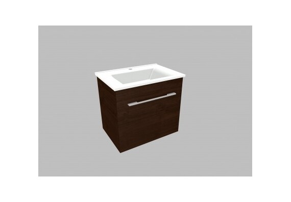 Umyvadlová skříňka KA55 - barva dvířek: wenge, barva korpusu: wenge