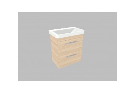 Umyvadlová skříňka LXT55 - barva korpusu: jasan, barva dvířek: jasan