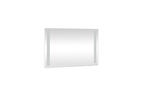 Zrcadlo ZLN 100 s LED osvětlením - barva korpusu: bílá