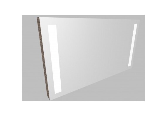 Zrcadlo ZLN 100 s LED osvětlením - barva korpusu: borovice patina