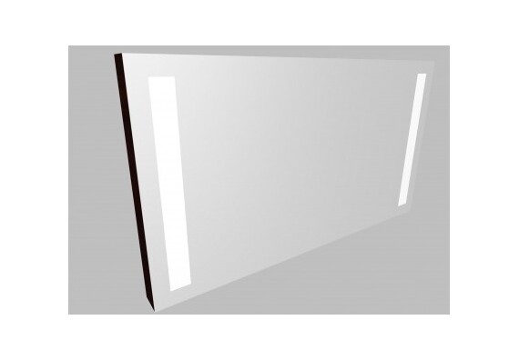 Zrcadlo ZLN 100 s LED osvětlením - barva korpusu: dub černý