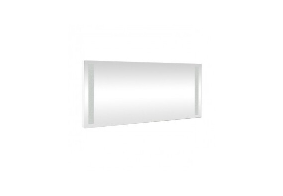Zrcadlo ZLN 120 s LED osvětlením - barva korpusu: bílá