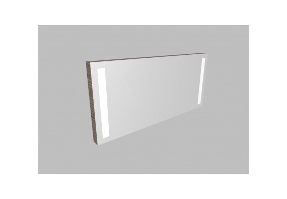 Zrcadlo ZLN 120 s LED osvětlením - barva korpusu: borovice patina