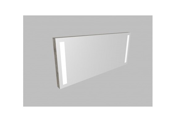 Zrcadlo ZLN 130 s LED osvětlením - barva korpusu: fantasy
