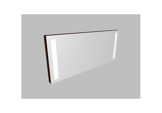 Zrcadlo ZLN 130 s LED osvětlením - barva korpusu: wenge