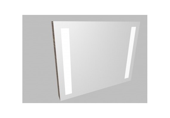 Zrcadlo ZLN 70 s LED osvětlením - barva korpusu: borovice patina