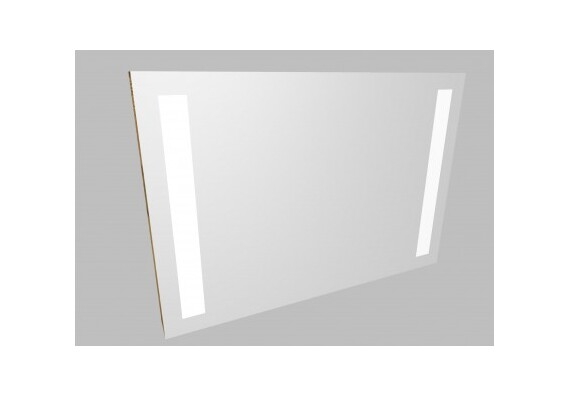 Zrcadlo ZLN 80 s LED osvětlením - barva korpusu: jantar