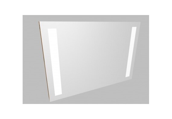 Zrcadlo ZLN 80 s LED osvětlením - barva korpusu: ořech