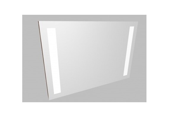 Zrcadlo ZLN 80 s LED osvětlením - barva korpusu: ořech tabák