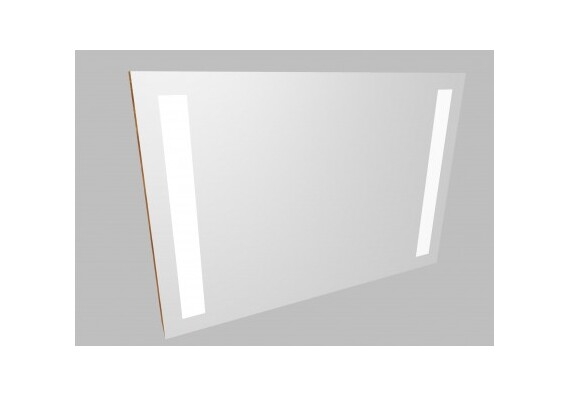 Zrcadlo ZLN 80 s LED osvětlením - barva korpusu: platan
