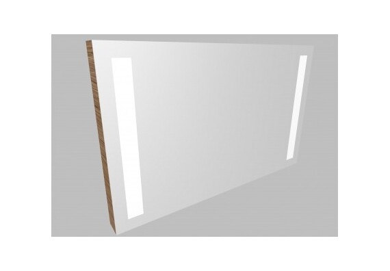 Zrcadlo ZLN 90 s LED osvětlením - barva korpusu: mocca