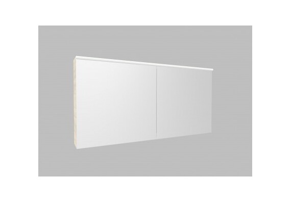 Zrcadlová skřínka Z5.130 s LED osvětlením - barva korpusu: borovice bělená