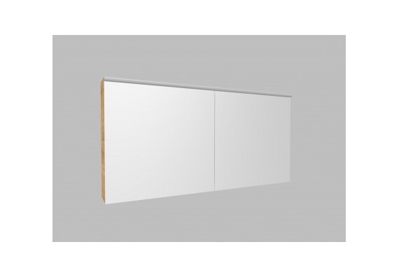 Zrcadlová skřínka Z5.130 s LED osvětlením - barva korpusu: dub