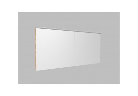 Zrcadlová skřínka Z5.130 s LED osvětlením - barva korpusu: dub sonoma