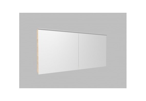 Zrcadlová skřínka Z5.130 s LED osvětlením - barva korpusu: jasan