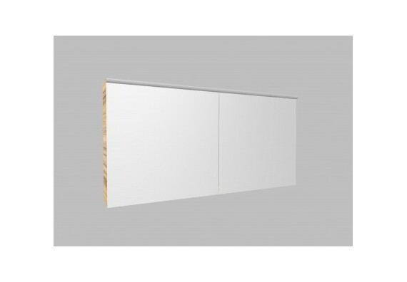 Zrcadlová skřínka Z5.130 s LED osvětlením - barva korpusu: kokos