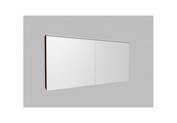 Zrcadlová skřínka Z5.130 s LED osvětlením - barva korpusu: wenge