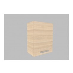 Horní skříňka KNP7.50 (otevírání pravé) - barva korpusu: jasan, barva dvířek: jasan (pravé provedení)