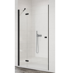 Jednokřídlé dveře 120 cm s pevnou stěnou v rovině, levé