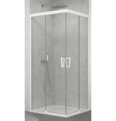 Levý díl sprchového koutu s dvoudílnými posuvnými dveřmi 120 cm