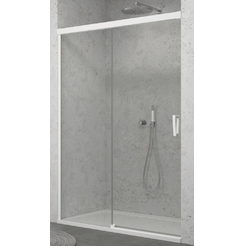 Sprchové dveře posuvné jednodílné 170 cm, pevný díl vlevo