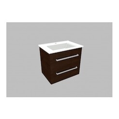 Umyvadlová skříňka 2KA55 - barva dvířek: wenge, barva korpusu: wenge