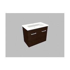 Umyvadlová skříňka KBK80 - barva dvířek: wenge, barva korpusu: wenge