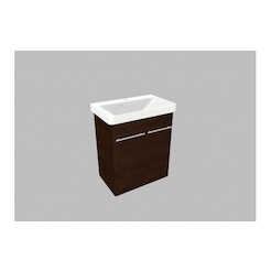 Umyvadlová skříňka LXKT70 - barva dvířek: wenge, barva korpusu: wenge