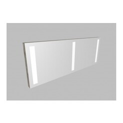 Zrcadlo 2ZLN150 s LED osvětlením - barva korpusu: fantasy