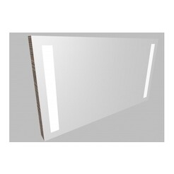 Zrcadlo ZLN 100 s LED osvětlením - barva korpusu: borovice patina