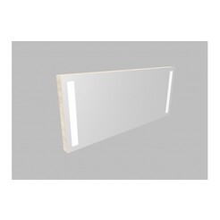 Zrcadlo ZLN 130 s LED osvětlením - barva korpusu: borovice bělená