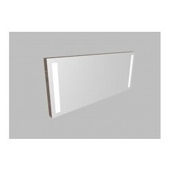 Zrcadlo ZLN 130 s LED osvětlením - barva korpusu: borovice patina