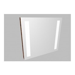 Zrcadlo ZLN 60 s LED osvětlením - barva korpusu: borneo