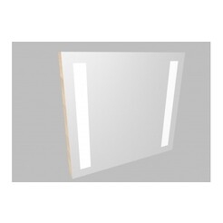 Zrcadlo ZLN 60 s LED osvětlením - barva korpusu: jasan