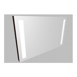Zrcadlo ZLN 90 s LED osvětlením - barva korpusu: wenge