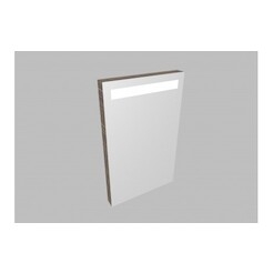 Zrcadlo ZLNH 50 s LED osvětlením - barva korpusu: borovice patina