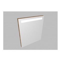 Zrcadlo ZLNH 70 s LED osvětlením - barva korpusu: dub šedý