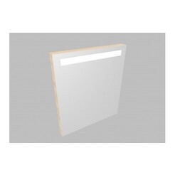 Zrcadlo ZLNH 70 s LED osvětlením - barva korpusu: jasan